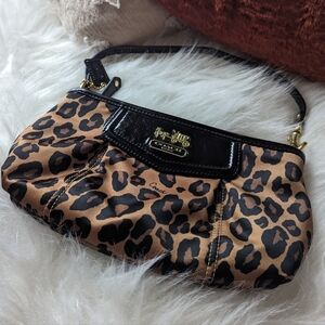 Coach clutch handbag, party bag, or evening